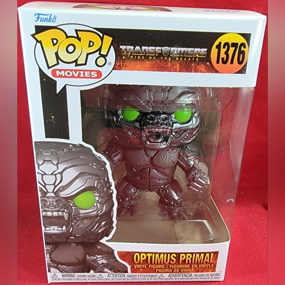 Optimus primal funko # 1376 (nib) - Picture 2 of 7